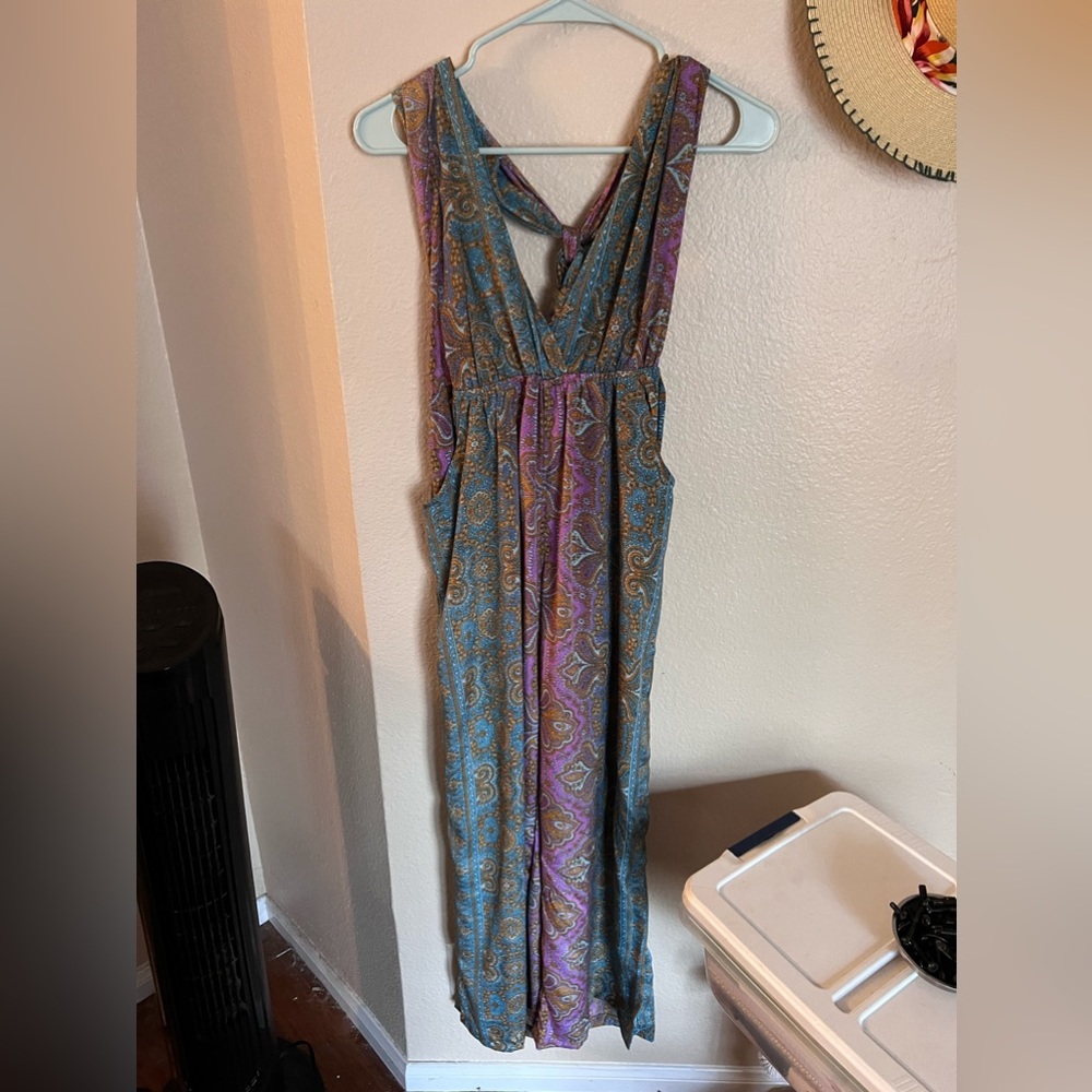 Silk romper